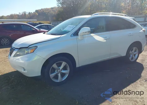 2010 Lexus Rx 350 z USA, uszkodzony, nr VIN 2T2BK1BA5AC067498